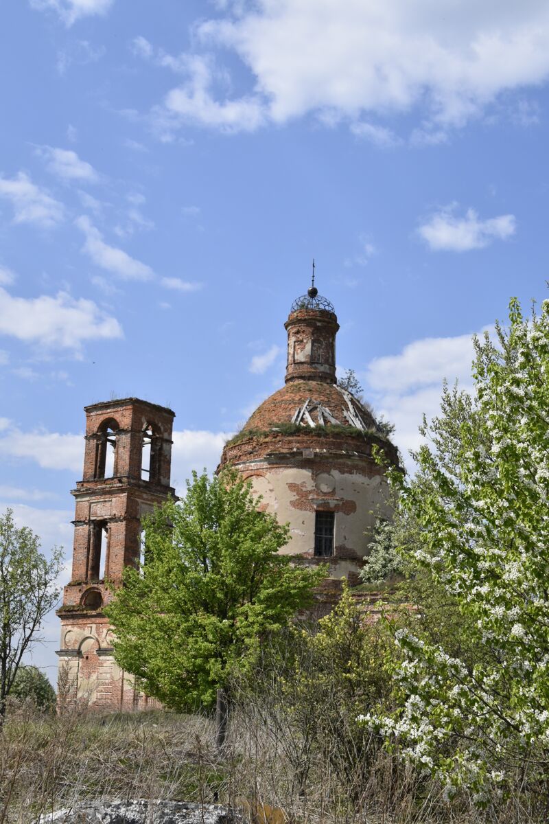 Покровское. Церковь Покрова Пресвятой Богородицы. фасады