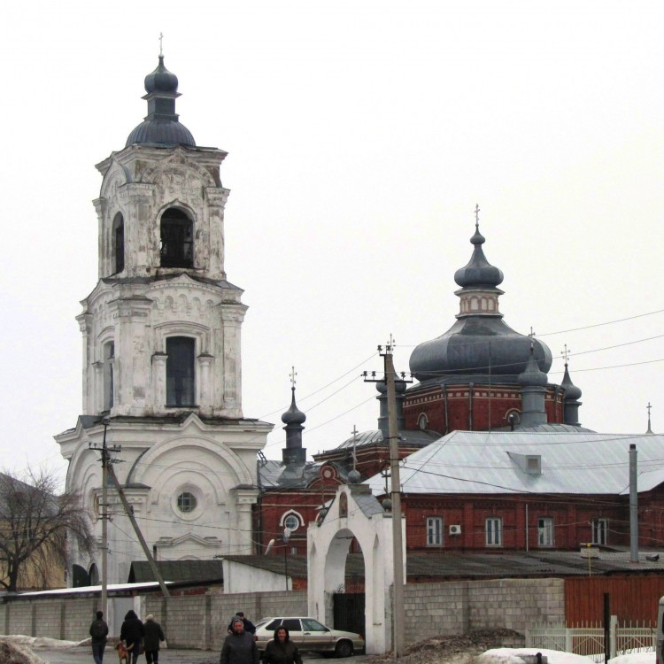 Собор Димитрия Ростовского, Кадом (Кадомский район, Рязанская область). фасады, колокольня, вид с юга