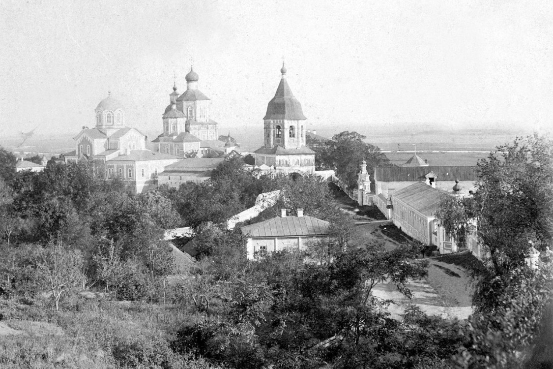 Путивль. Рождества Пресвятой Богородицы Молчанский женский монастырь. архивная фотография, Молчанский монастырь. Церковь Рождества Иоанна Предтечи 