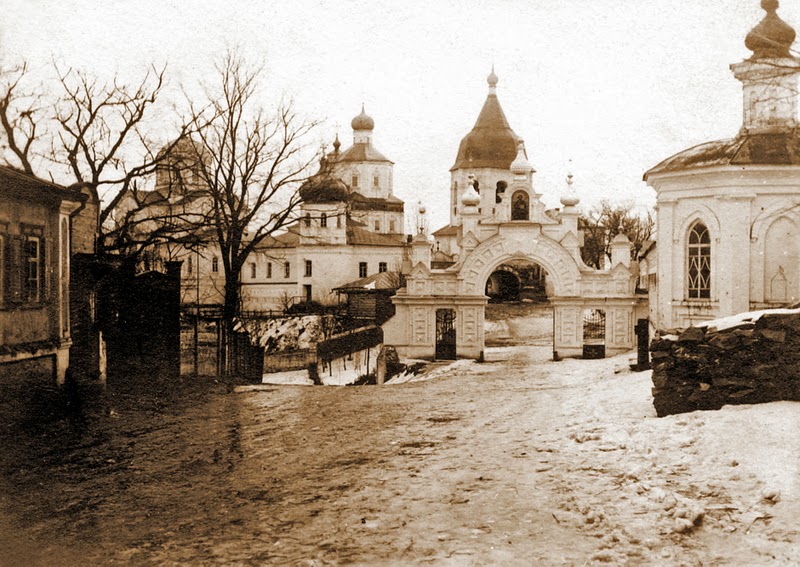 Рождества Пресвятой Богородицы Молченский женский монастырь, Путивль (Конотопский район, Украина, Сумская область). архивная фотография, Фото  начала ХХ века