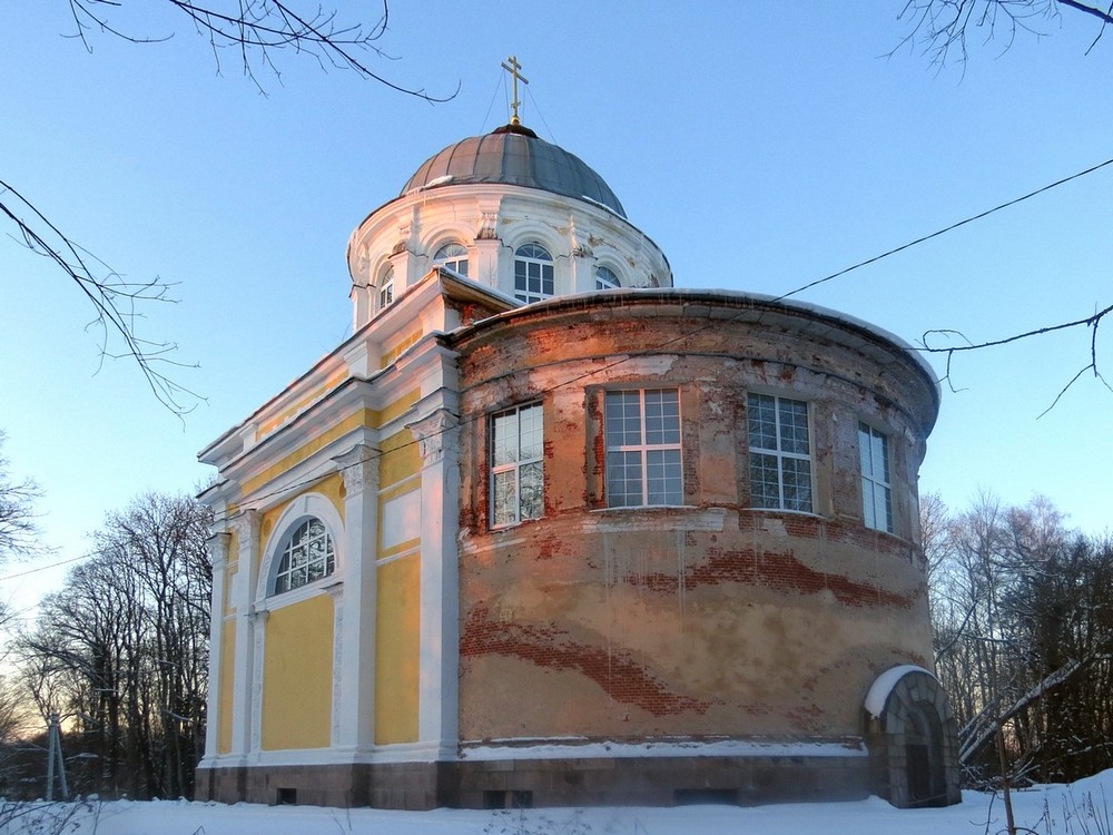 Вонлярово. Церковь Александра Невского. фасады