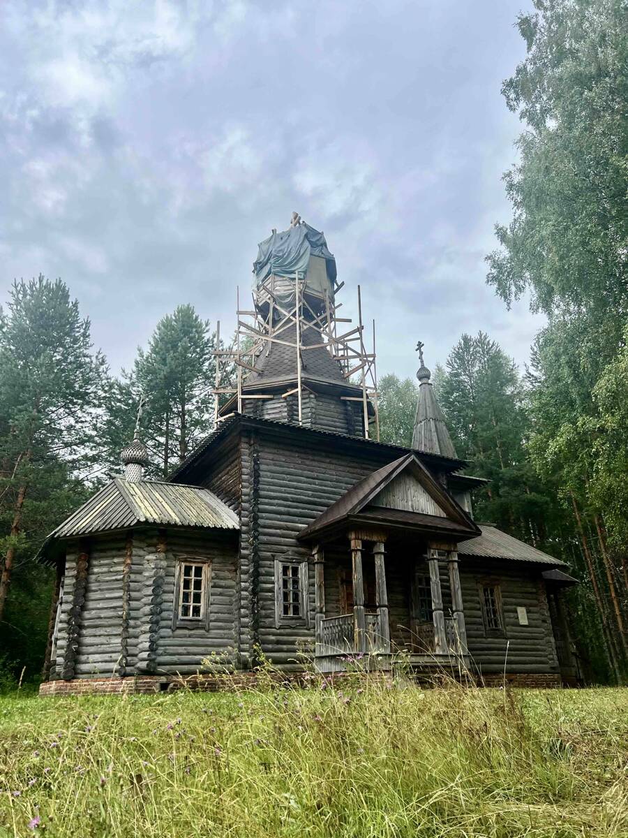 Церковь Казанской иконы Божией Матери, Светлояр, озеро (Воскресенский район, Нижегородская область). документальные фотографии