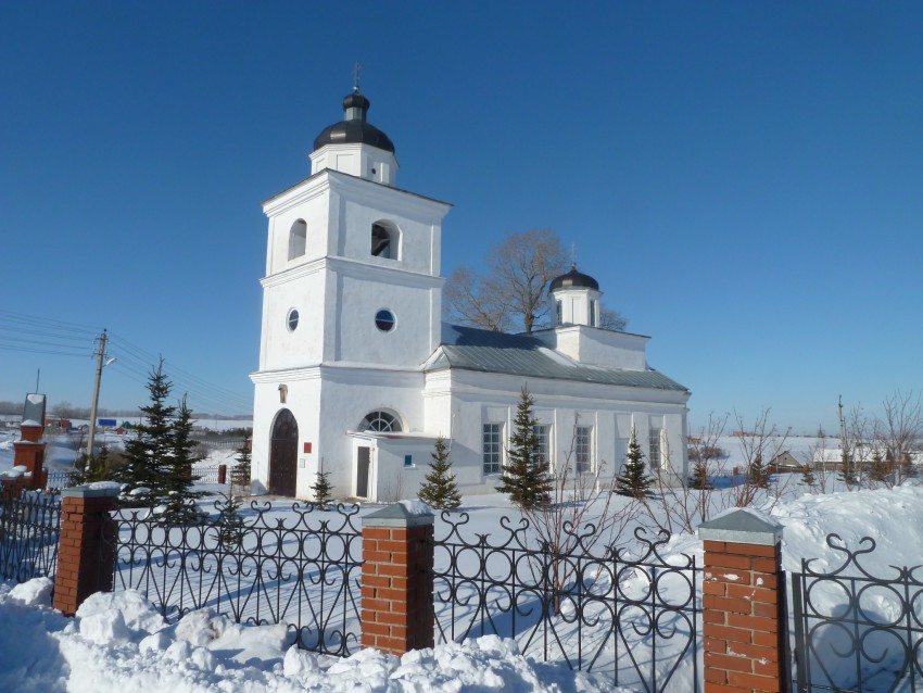 Надеждино. Церковь Димитрия Солунского. фасады