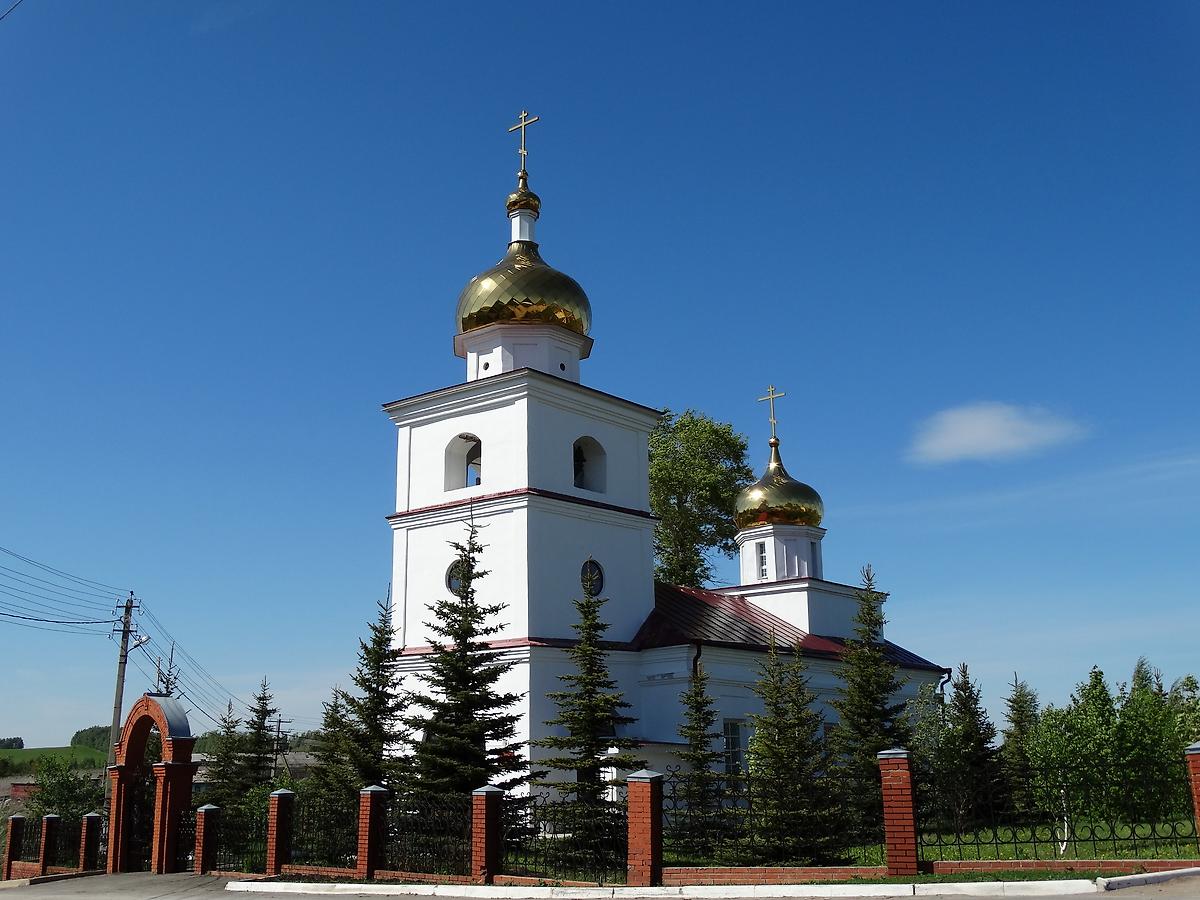фасады. Церковь Димитрия Солунского, Надеждино (Белебеевский район, Республика Башкортостан)