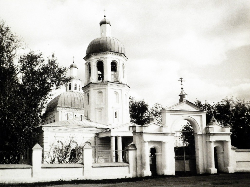 Церковь Петра и Павла, Куртамыш (Куртамышский район, Курганская область). архивная фотография, Старинное фото из архивов Шадринской епархии