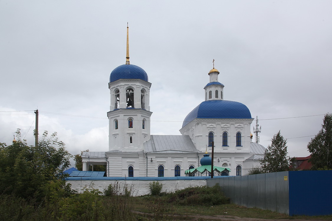 Церковь Петра и Павла, Куртамыш (Куртамышский район, Курганская область). фасады, Южный фасад