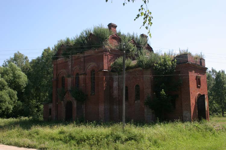 Церковь Игнатия Богоносца, Путогино (Мосальский район, Калужская область). фасады