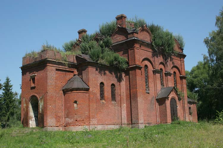Церковь Игнатия Богоносца, Путогино (Мосальский район, Калужская область). фасады