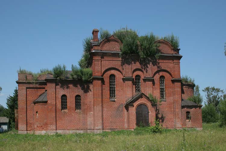 Церковь Игнатия Богоносца, Путогино (Мосальский район, Калужская область). фасады