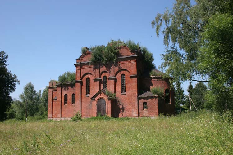 Церковь Игнатия Богоносца, Путогино (Мосальский район, Калужская область). фасады