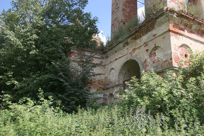 Церковь Иоанна Предтечи, Быстрое (Мосальский район, Калужская область). архитектурные детали