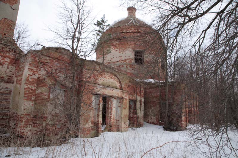 Церковь Иоанна Предтечи, Быстрое (Мосальский район, Калужская область). архитектурные детали