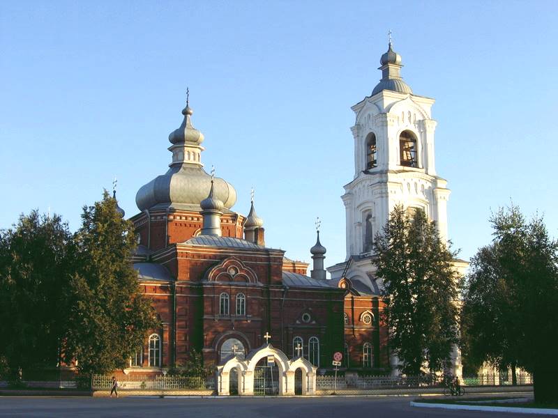 Собор Димитрия Ростовского, Кадом (Кадомский район, Рязанская область). фасады, Общий вид Димитриевского собора