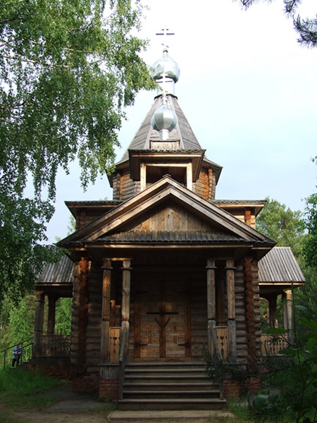 Церковь Казанской иконы Божией Матери, Светлояр, озеро (Воскресенский район, Нижегородская область). фасады