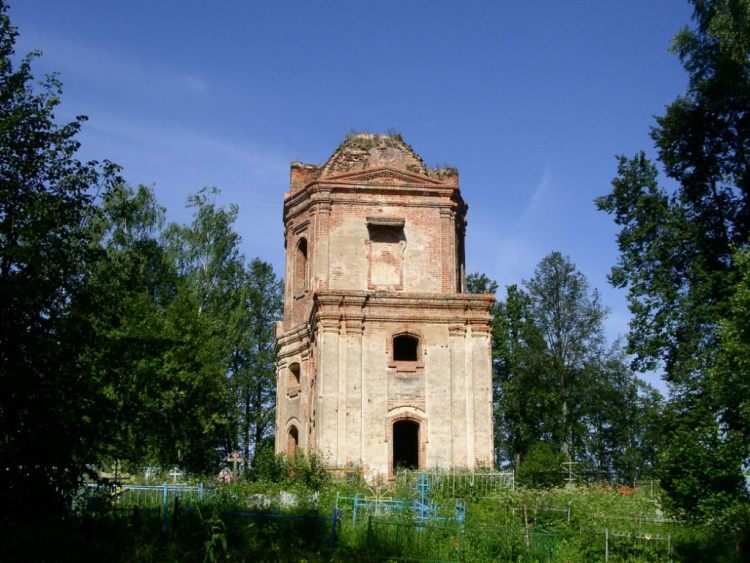 Церковь Смоленской иконы Божией Матери (Одигитрии), Богородицкое (Вяземский район, Смоленская область). фасады, вид с востока