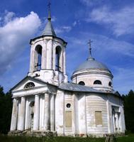 Церковь Ахтырской Божией Матери, вид с юго-запада<br>, Пигулино (Ахтырка), Холм-Жирковский район, Смоленская область