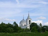 Церковь Ахтырской Божией Матери, вид с запада<br>, Пигулино (Ахтырка), Холм-Жирковский район, Смоленская область