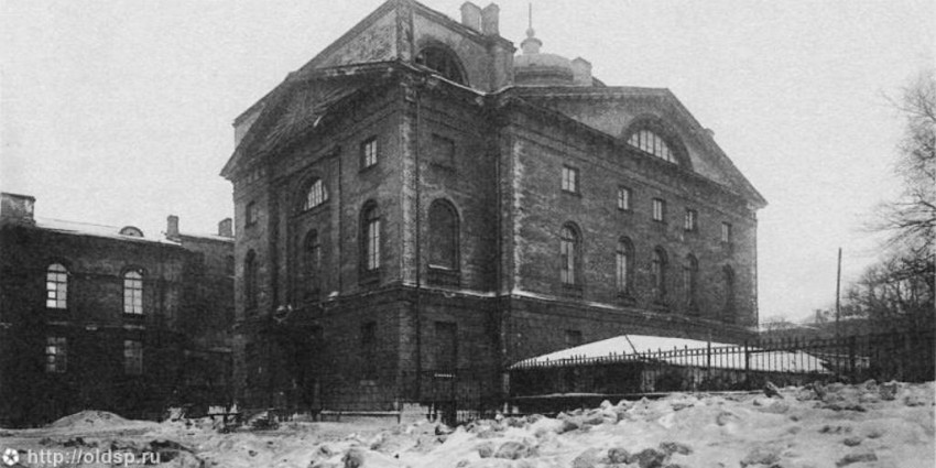 Домовая церковь Покрова Пресвятой Богородицы при бывшем Николаевском сиротском институте, Центральный район (Санкт-Петербург, г. Санкт-Петербург). архивная фотография, фото с сайта pastvu.com
