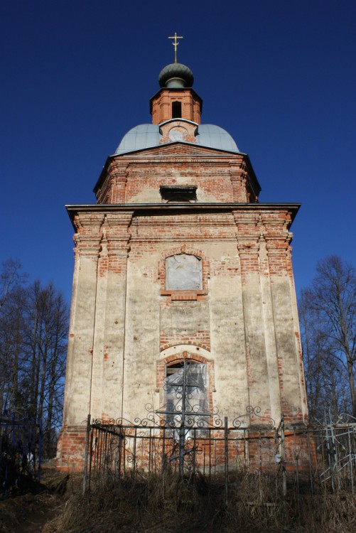 Церковь Смоленской иконы Божией Матери (Одигитрии), Богородицкое (Вяземский район, Смоленская область). фасады