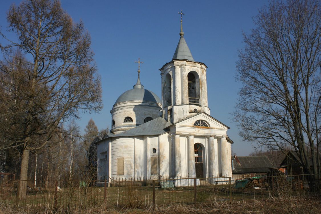 Пигулино (Ахтырка). Церковь Ахтырской Божией Матери. фасады