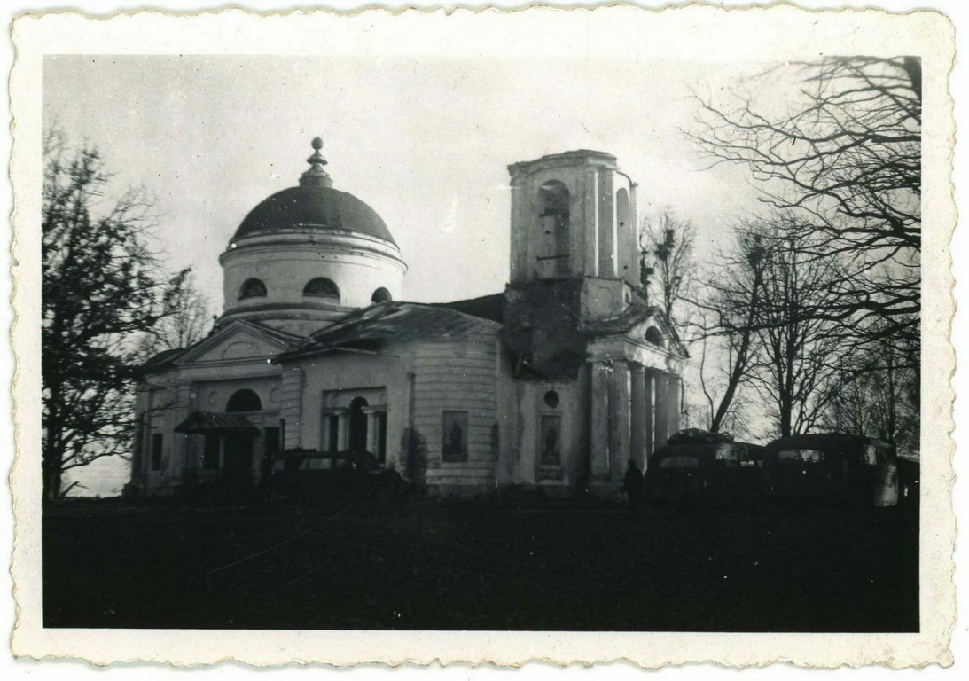 Церковь Ахтырской Божией Матери, Пигулино (Ахтырка) (Холм-Жирковский район, Смоленская область). архивная фотография, Фото 1941 г. с аукциона e-bay.de