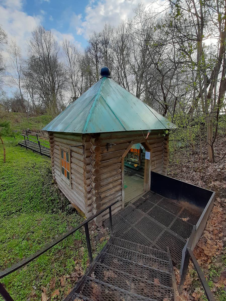 фасады. Надкладезная часовня Петра и Павла, Голубея (Дубровский район, Брянская область)