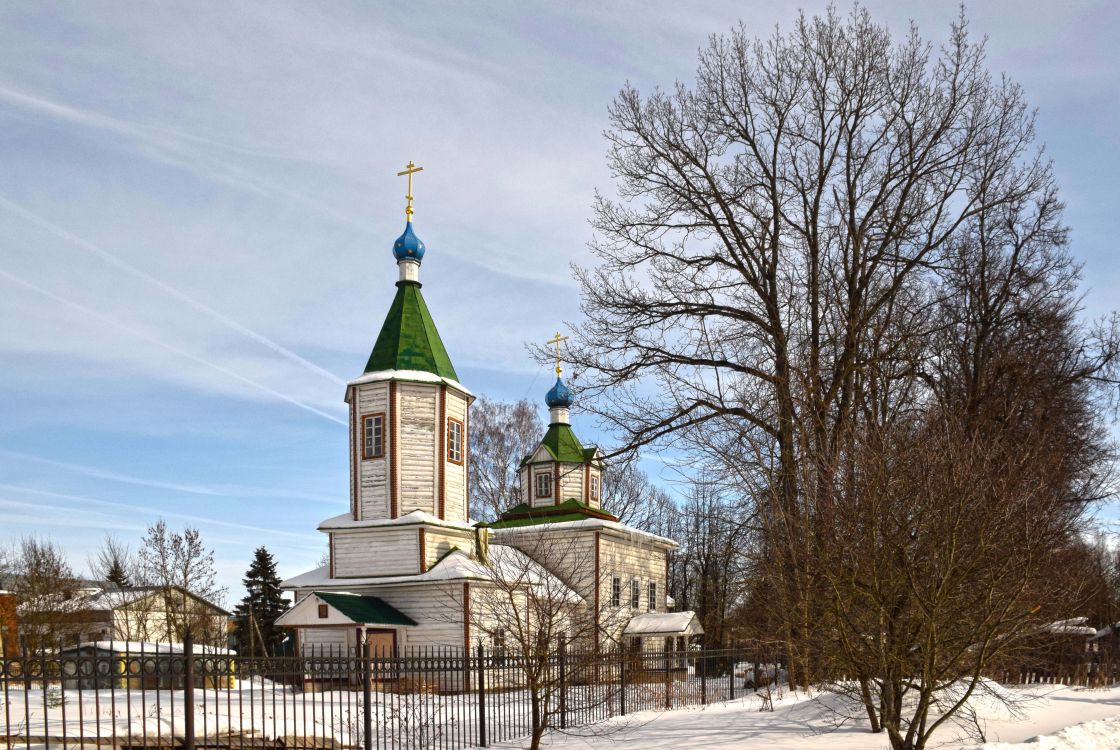 Церковь Николая Чудотворца, Холм-Жирковский (Холм-Жирковский район, Смоленская область). фасады