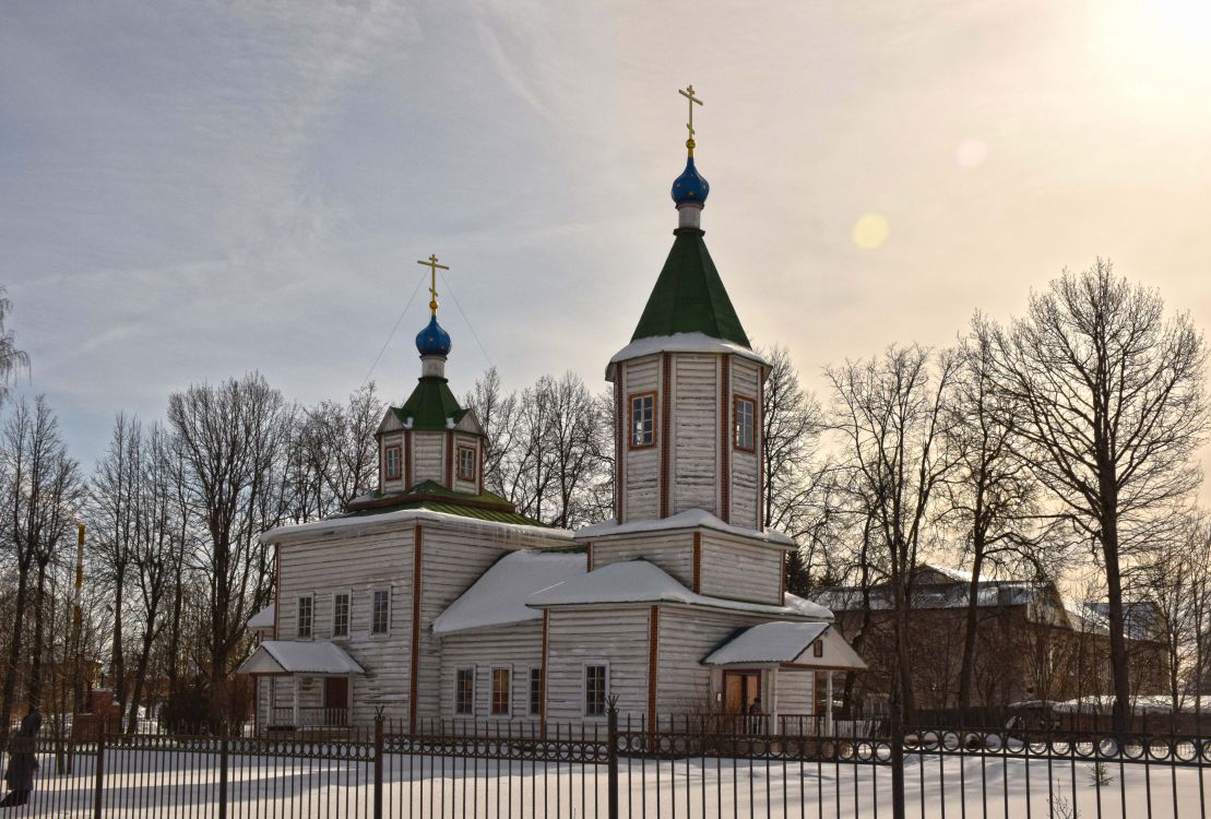 Церковь Николая Чудотворца, Холм-Жирковский (Холм-Жирковский район, Смоленская область). фасады