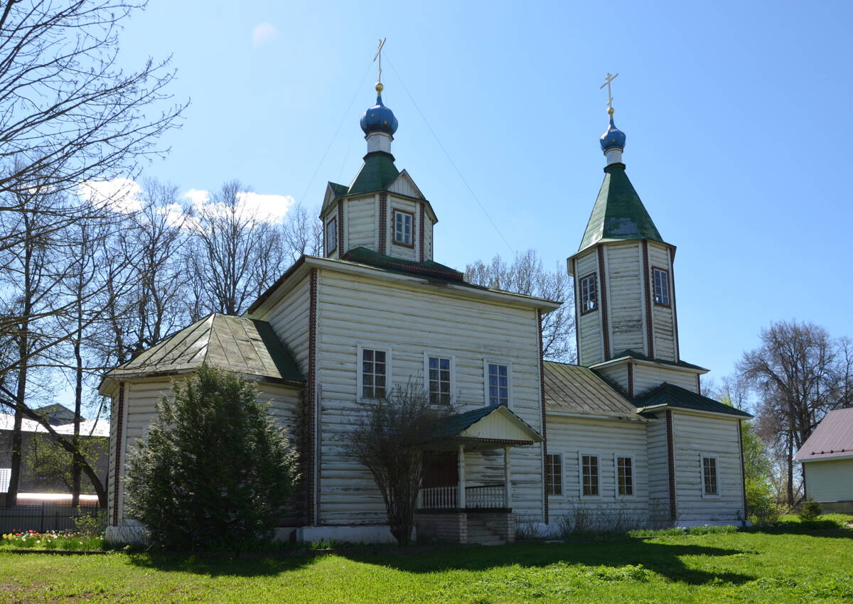 Церковь Николая Чудотворца, Холм-Жирковский (Холм-Жирковский район, Смоленская область). фасады