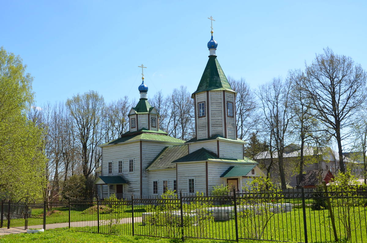 Церковь Николая Чудотворца, Холм-Жирковский (Холм-Жирковский район, Смоленская область). фасады