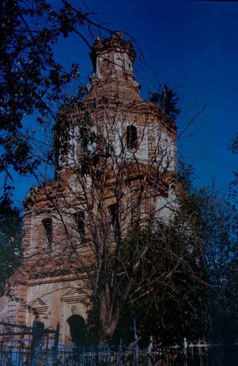 Церковь Димитрия Ростовского, Дунаево (Бельский район, Тверская область). фасады, фото1996