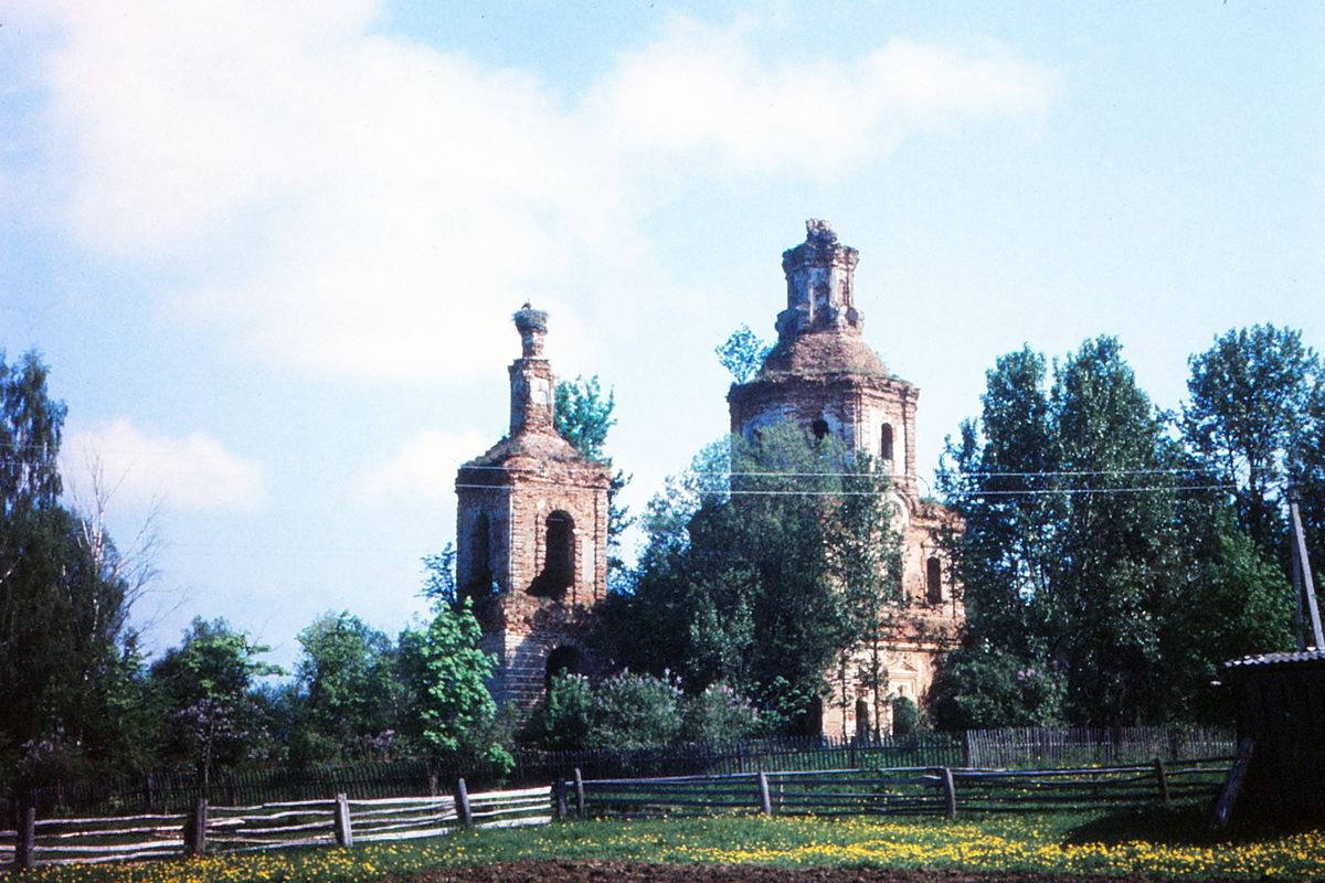 фасады. Церковь Димитрия Ростовского, Дунаево (Бельский район, Тверская область)