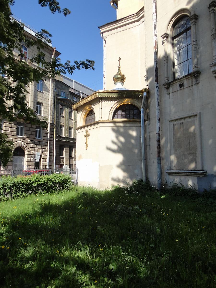 фасады. Часовня иконы Божией Матери "Всех скорбящих Радость", Петроградский район (Санкт-Петербург, г. Санкт-Петербург)