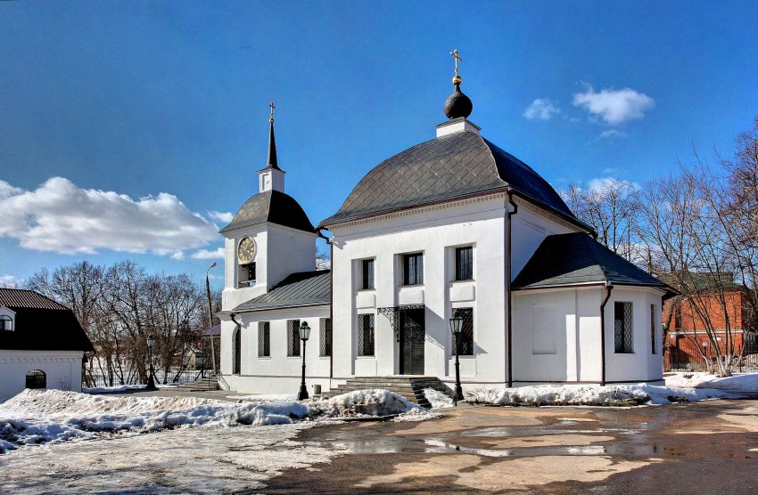 Церковь Успения Пресвятой Богородицы в Щапове, Щапово (Александрово) (Троицкий административный округ (ТАО), г. Москва). фасады