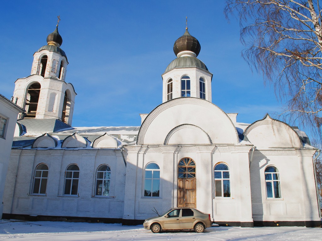 Становой Колодезь. Церковь Покрова Пресвятой Богородицы. фасады, Южный фасад храма Покрова Пресвятой Богородицы.