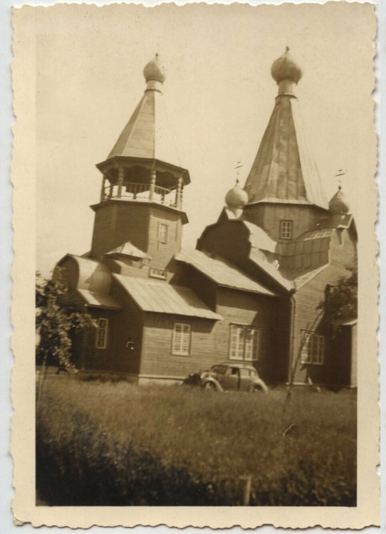 Пыталово. Церковь Николая Чудотворца. архивная фотография, Фото 1941 г. с аукциона e-bay.de