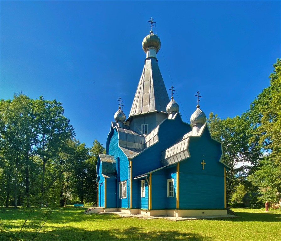 Церковь Николая Чудотворца, Пыталово (Пыталовский район, Псковская область). фасады, Вид с юго-востока