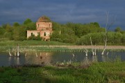 Церковь Смоленской иконы Божией Матери, Вид с востока<br>, Писканица, урочище, Орловский район, Орловская область