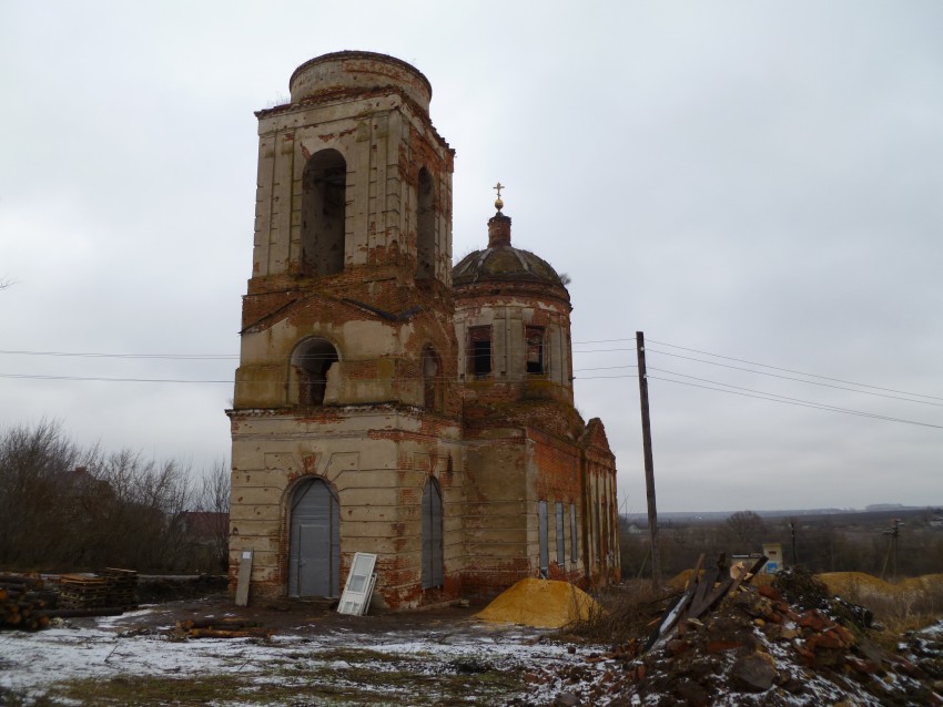 Церковь Благовещения Пресвятой Богородицы, Альшань (Орловский район, Орловская область). фасады