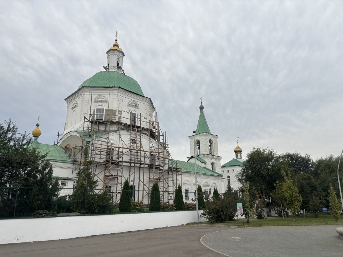 Церковь Михаила Архангела, Вёшенская (Шолоховский район, Ростовская область). общий вид в ландшафте