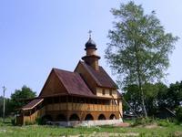 Церковь Спаса Преображения (новая), вид с юго-запада<br>, Молодой Туд, Оленинский район, Тверская область