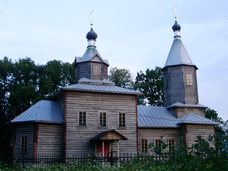 Холм-Жирковский. Церковь Николая Чудотворца. фасады, вид с севера