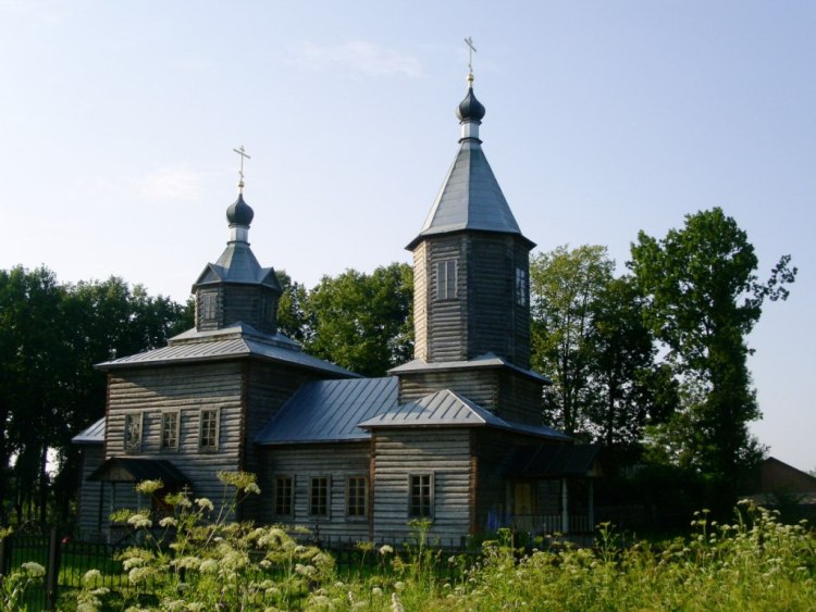 Церковь Николая Чудотворца, Холм-Жирковский (Холм-Жирковский район, Смоленская область). фасады, вид с северо-запада