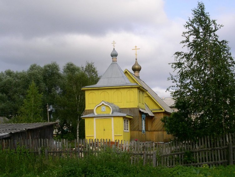Оленино. Церковь Новомучеников и исповедников Церкви Русской. фасады, вид с запада