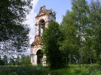 Церковь Спаса Преображения, вид с юго-востока<br>, Спас-Берёза, Оленинский район, Тверская область