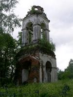 Церковь Спаса Преображения, вид с северо-востока<br>, Спас-Берёза, Оленинский район, Тверская область
