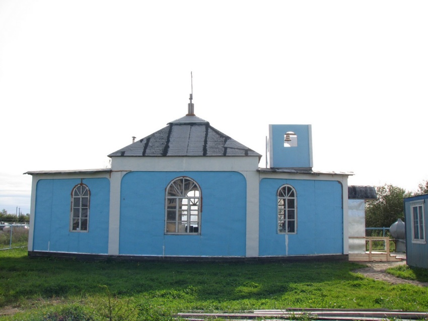 Церковь Казанской иконы Божией Матери, Войскорово (Тосненский район, Ленинградская область). фасады, Почти достоили, осталась только колокольня