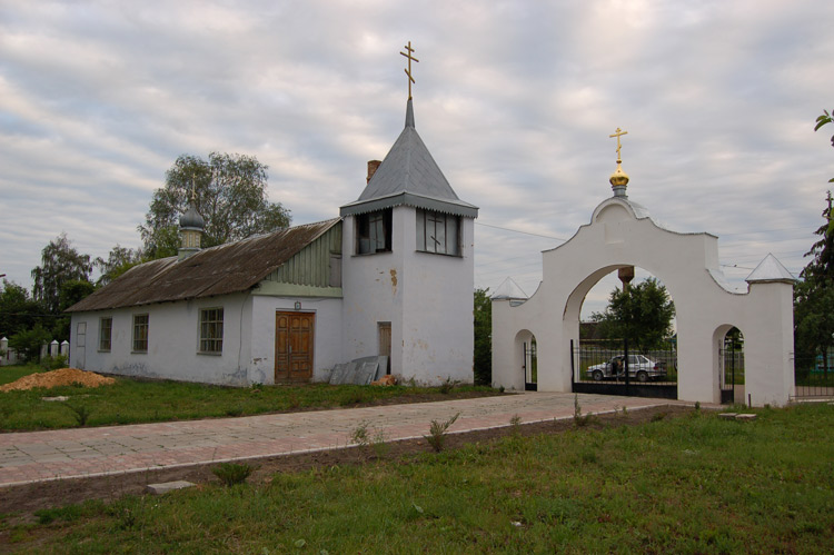 Становой Колодезь. Церковь Покрова Пресвятой Богородицы. дополнительная информация, Временный,уже недействующий храм.