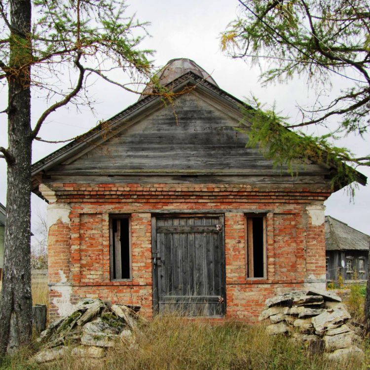 Погост. Часовня Николая Чудотворца. фасады, вид с запада