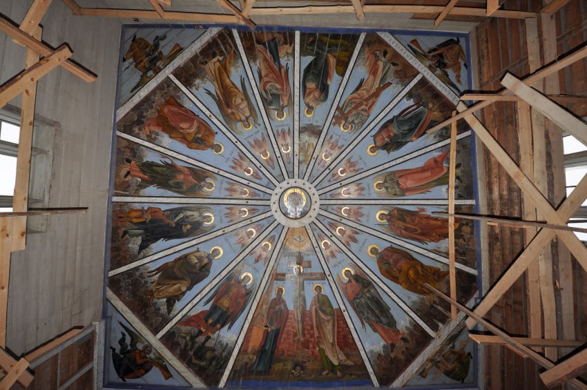 Церковь Михаила Архангела, Шелоховская (Архангело) (Каргопольский район, Архангельская область). интерьер и убранство